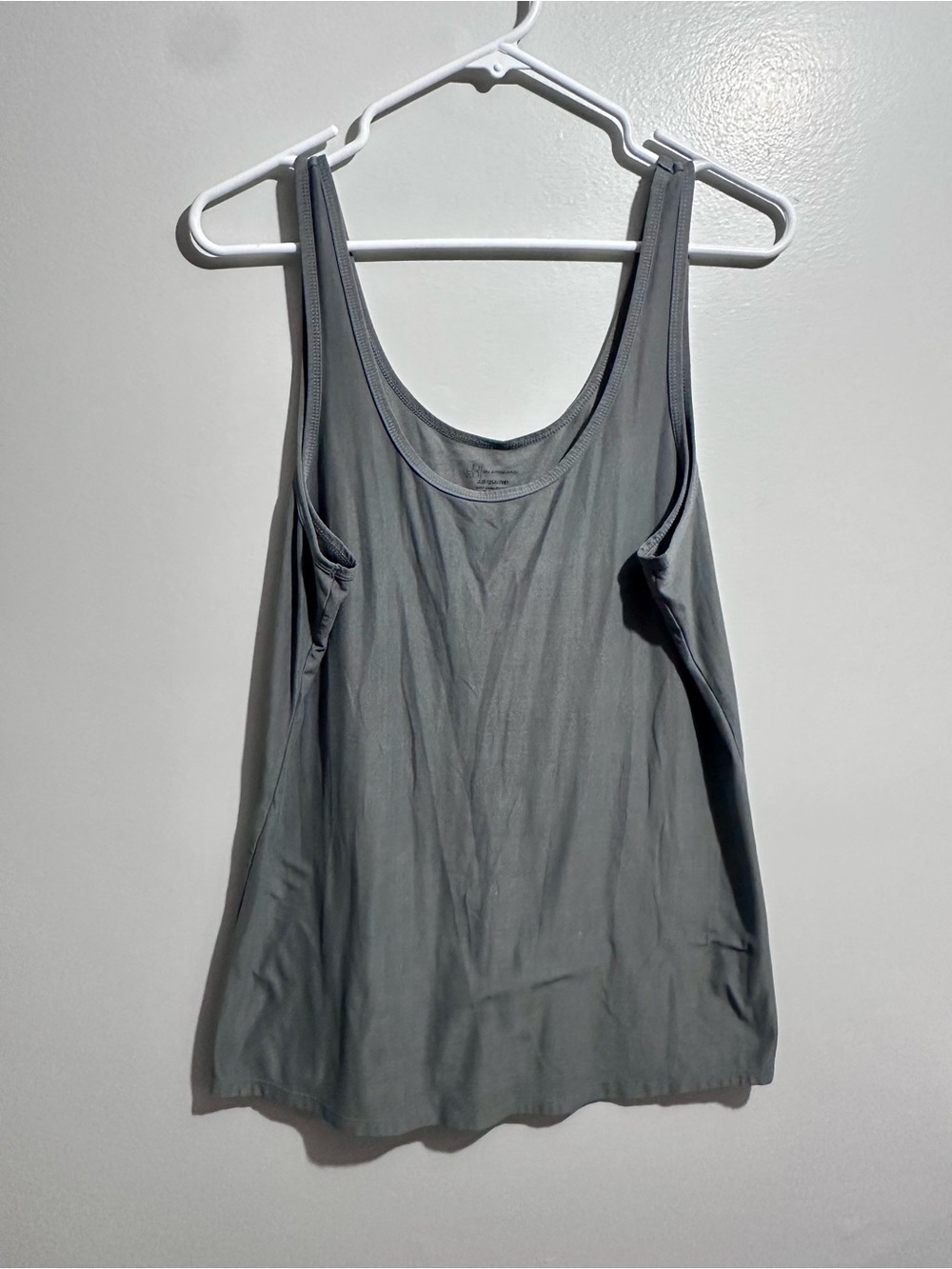 No Boundaries Light Gray Scoop Neck Tank Size XXL (1344)